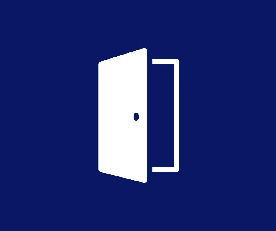 Ouverture de porte