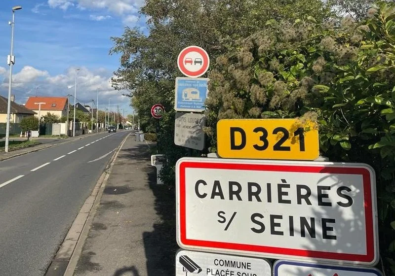 Carrieres Sur Seine 1 Panneau Ville Carrieres Sur Seine