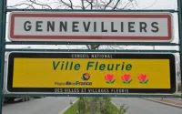 Gennevilliers 1 Panneau Ville Gennevilliers