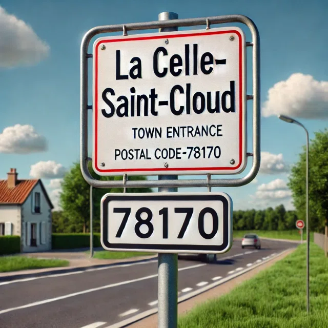 La Celle Saint Cloud 1 Panneau Ville La Celle Saint Cloud 78170