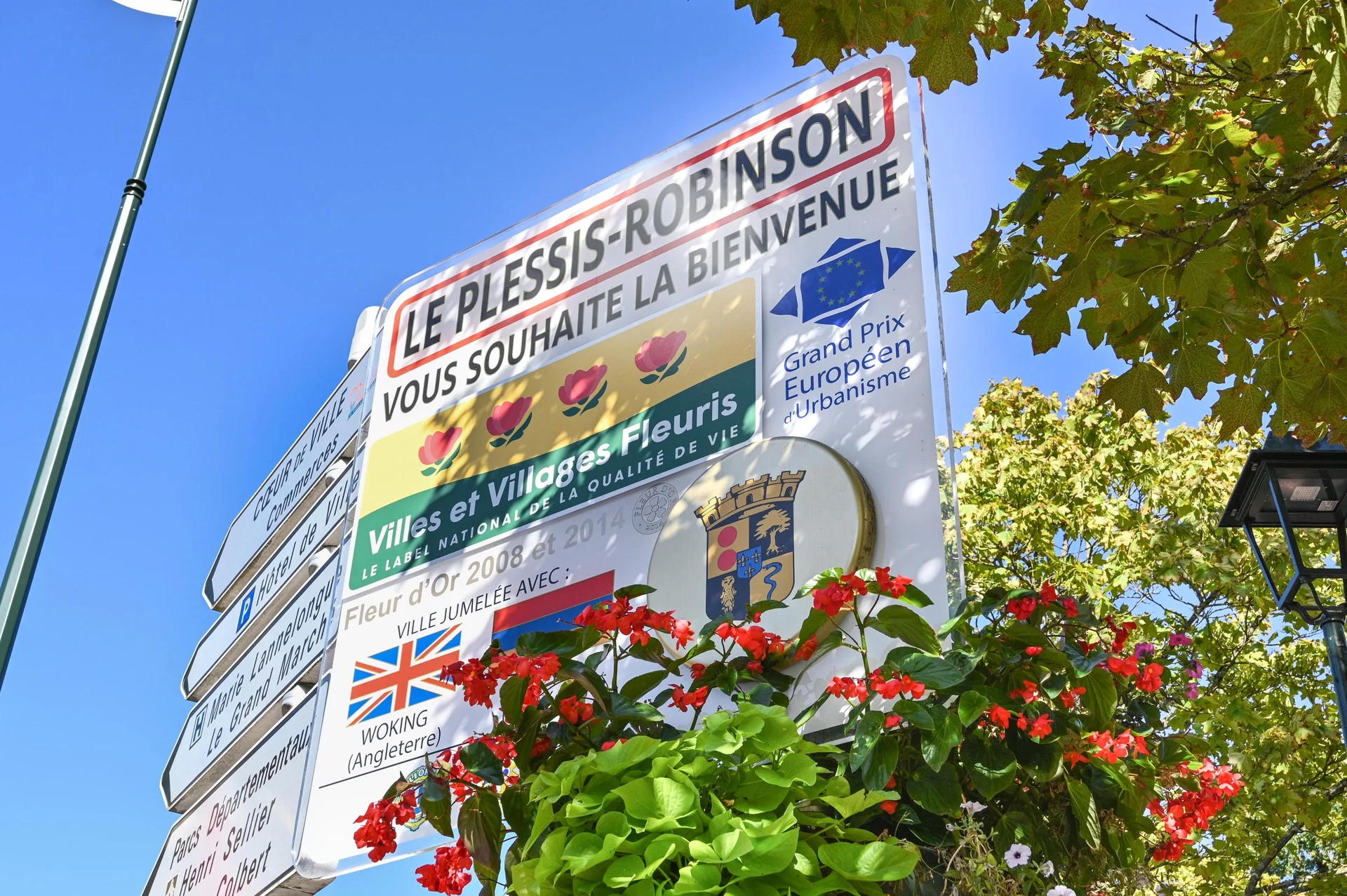 Le Plessis Robinson 1 Panneau Ville Le Plessis Robinson