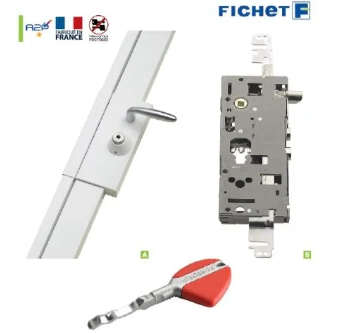 Maisons Laffitte 2 Serrure Fichet Vertipoint T