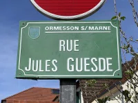 Ormesson Sur Marne 1 Plaque_Rue_Jules_Guesde_Ormesson Sur Marne
