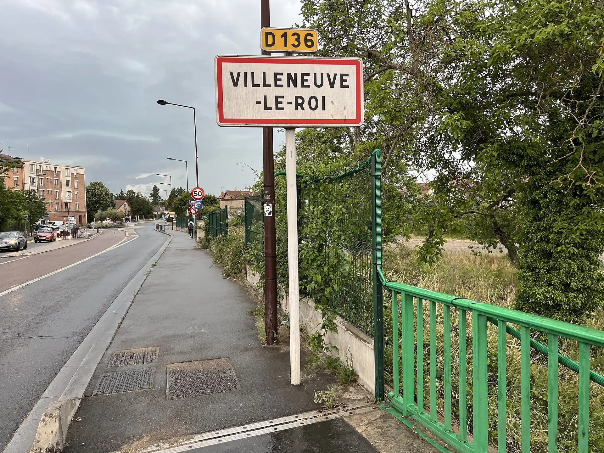 Villeneuve Le Roi 1 Panneau_Ville_Villeneuve_Roi_Avenue_Le_Foll